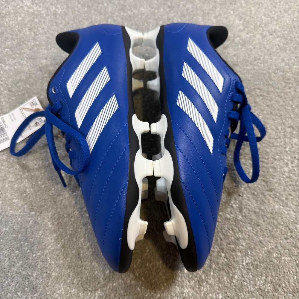 Adidas Goletto VIII FG J Kid Soccer Cleats Royal Blue White NIB 3.5Y Firm Ground - Picture 6 of 16
